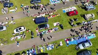 Dunton boot sale essex drone view [upl. by Rednas]