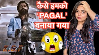 KGF Chapter 2 Movie REVIEW  Deeksha Sharma [upl. by Redlac]