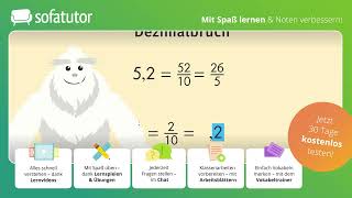 Dezimalbrüche – Einführung einfach erklärt – Mathematik 5 amp 6 Klasse [upl. by Julissa744]