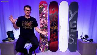 Yes Basic Uninc 2022 Snowboard Review and comparison to the Jones Mtn Twin and Korua Otto [upl. by Alic172]