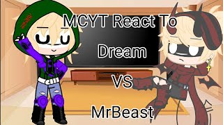 MCYT React To Dream VS MrBeast [upl. by Tracy21]