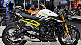 8 New Updated 2023 Triumph Motorcycles At EICMA 2022 [upl. by Ennove]