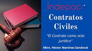 1 Contratos Civiles El contrato como acto jurídico [upl. by Wheeler]