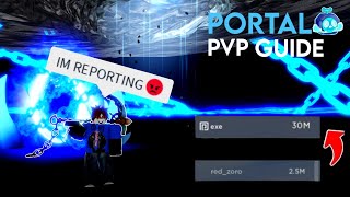 BLOX FRUITS PORTAL PVP GUIDE EASY BOUNTY [upl. by Aital344]