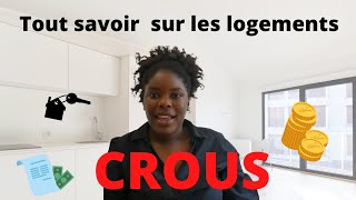 TOUT SAVOIR SUR LES LOGEMENTS CROUS [upl. by Ariadne]