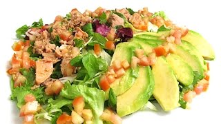 Ensalada de Atún con Aguacate [upl. by Ttennej]