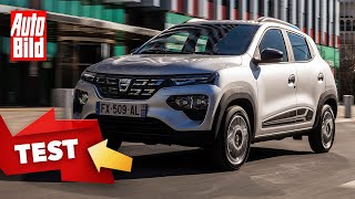 Dacia Spring Electric 2021  Billiger geht´s nicht elektrisch  Test mit Stefan Novitski [upl. by Gnehp]