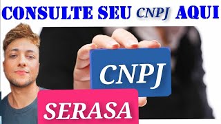 SERASA  COMO CONSULTAR O CNPJ DA EMPRESA [upl. by Ahsiugal511]