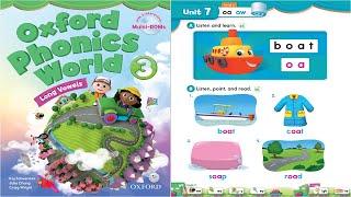 phonics world 3 unit 7Long O oaow [upl. by Tulley267]