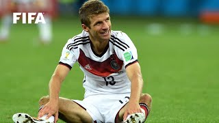 🇩🇪 Thomas Muller  FIFA World Cup Goals [upl. by Cohbath]