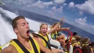 Twister Boat to Isla Pasion in Cozumel with GoPro [upl. by Mueller857]