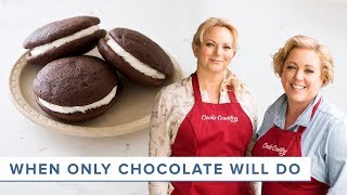 How to Make Homemade Whoopie Pies and Mississippi Mud Pie [upl. by Enovad]