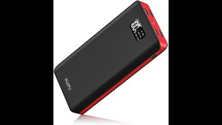 Ruipu Power Bank 24000mAh Portable Charger Battery Pack Review [upl. by Amick]