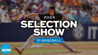 2024 NCAA DI baseball bracket selection show [upl. by Gabriele]