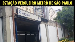 Estação Vergueiro Metrô de São Paulo [upl. by Namielus]