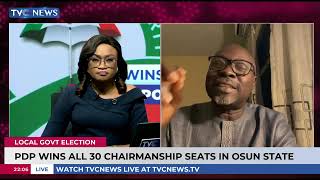 PDP Wins All 30 Chairmanship Seats In Osun State [upl. by Swinton]