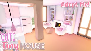 Cute Budget Tiny House Speed Build 🌸  Roblox Adopt Me [upl. by Aileahcim]