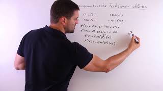 Trigonometrische Funktionen ableiten sinx cosx  Mathe by Daniel Jung [upl. by Anjanette96]