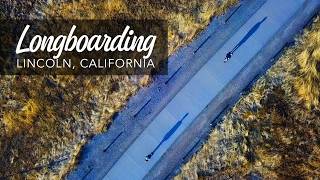 Longboarding in Lincoln California [upl. by Haggi]