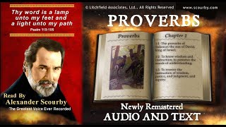 20  Book of Proverbs  Read by Alexander Scourby  AUDIO amp TEXT  FREE on YouTube  GOD IS LOVE [upl. by Apps323]