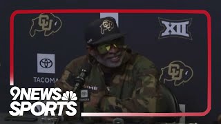 Deion Sanders holds news conference before Utah rivalry game [upl. by Ratep]