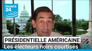 Présidentielle américaine  les électeurs noirs courtisés • FRANCE 24 [upl. by Ursi]