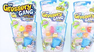 SEASON 3 GROSSERY GANG  SERIES 3 UNBOXING 5 PACK  PUTRID POWER 5 PACK  Toy Unboxing [upl. by Kind]