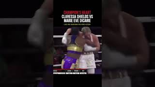 CLARESSA SHIELDS VS MARIE EVE DICAIR  HIGHLIGHTS [upl. by Heyward]