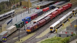 Bristol Model Railway Exhibition  Thornbury Leisure Centre  30042022 [upl. by Ennaesor553]