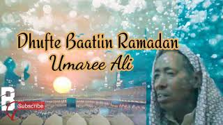 Manzuuma  Umaree Ali  Dhufte Baatiin RamadanEthiopian Oromo NashedManzuma [upl. by Kassity]