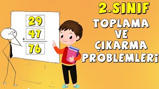 2Sınıf Matematik Toplama ve Çıkarma Problemleri [upl. by Nov]