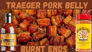 Traeger Pork Belly Burnt Ends Recipe [upl. by Nodmac]