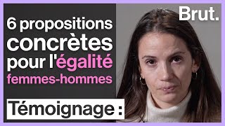 6 propositions concrètes pour légalité femmeshommes [upl. by Alyworth362]