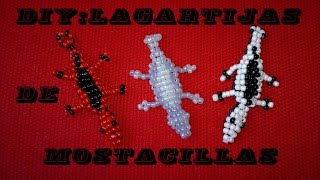 DIY Lagartijas de Mostacillas Fácil Regalo  Cata [upl. by Natsirk492]