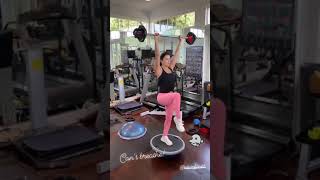 Eva Longoria  Workout 2412020 [upl. by Dario]