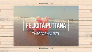 Felicità PuttanaThegiornalisti SUB ESPAÑOLITALIANOINGLES🎆 [upl. by Acinorav790]