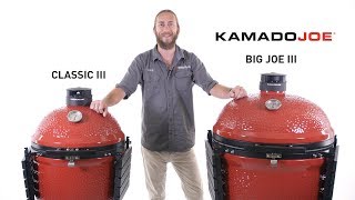 Kamado Joe Classic III amp Big Joe III Review  BBQGuys [upl. by Rica]