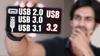 USB 20 vs USB 30 vs USB 31 vs USB 32 EXPLAINED ⚡ Data Transfer Speed amp Power Speed [upl. by Rodoeht]