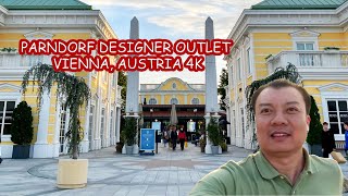 Designer Outlet Parndorf  Vienna Austria 4K [upl. by Aenet3]