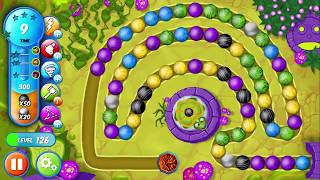 Woka Woka Marble Shooter level 126130  Game mini [upl. by Fayth]