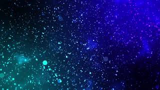 60 min  4K Relaxing Screensaver  Blue Glitter Particles [upl. by Wymore153]