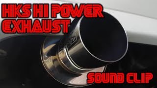 Lexus is200 HKS Silent HiPower Exhaust [upl. by Betsy]