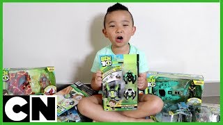 Ben 10 Toys  Omni Launcher Battle Figures feat CKN Toys  Cartoon Network [upl. by Aliac]