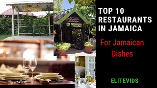 TOP 10 RESTAURANTS IN JAMAICA For Jamaican Food [upl. by Stacee]