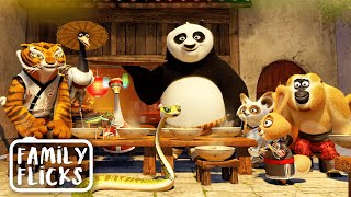 The Best Family Christmas  Kung Fu Panda Holiday 2010  Family Flicks [upl. by Sordnaxela148]