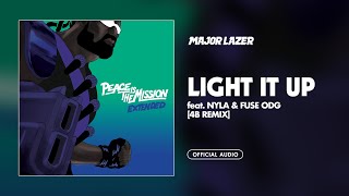 Major Lazer  Light It Up feat Nyla amp Fuse ODG 4B Remix Official Audio [upl. by Sutsuj]