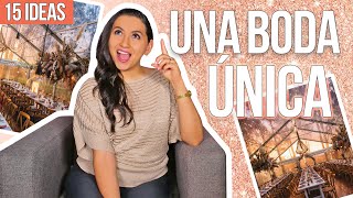 ¿Cómo tener una boda original 15 IDEAS  Entre boda y boda [upl. by Ecirtaemed135]