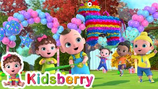 Happy Birthday To You  More Nursery Rhymes amp Baby Song  Kidsberry [upl. by Assel]