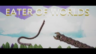 Build a boat EATER OF WORLDS tutorial  Build a boat meets Terraria [upl. by Enaek]