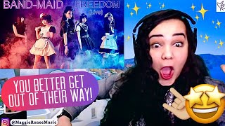 BANDMAID FREEDOM  Opera Singer Reacts LIVE [upl. by Nnaul]